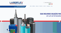 Desktop Screenshot of laserflex.com.br